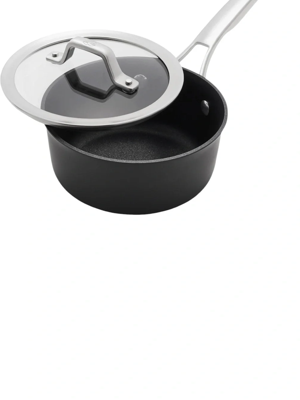 NWT Calphalon 1.5 quart Nonstick Saucepan w lid dishwasher/oven safe retail $89